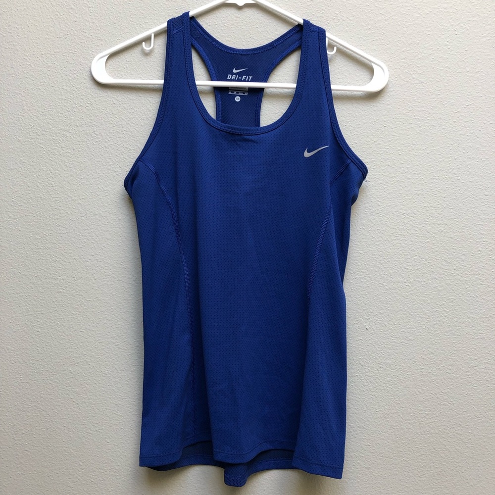 NIKE Navy Dri-Fit Tank